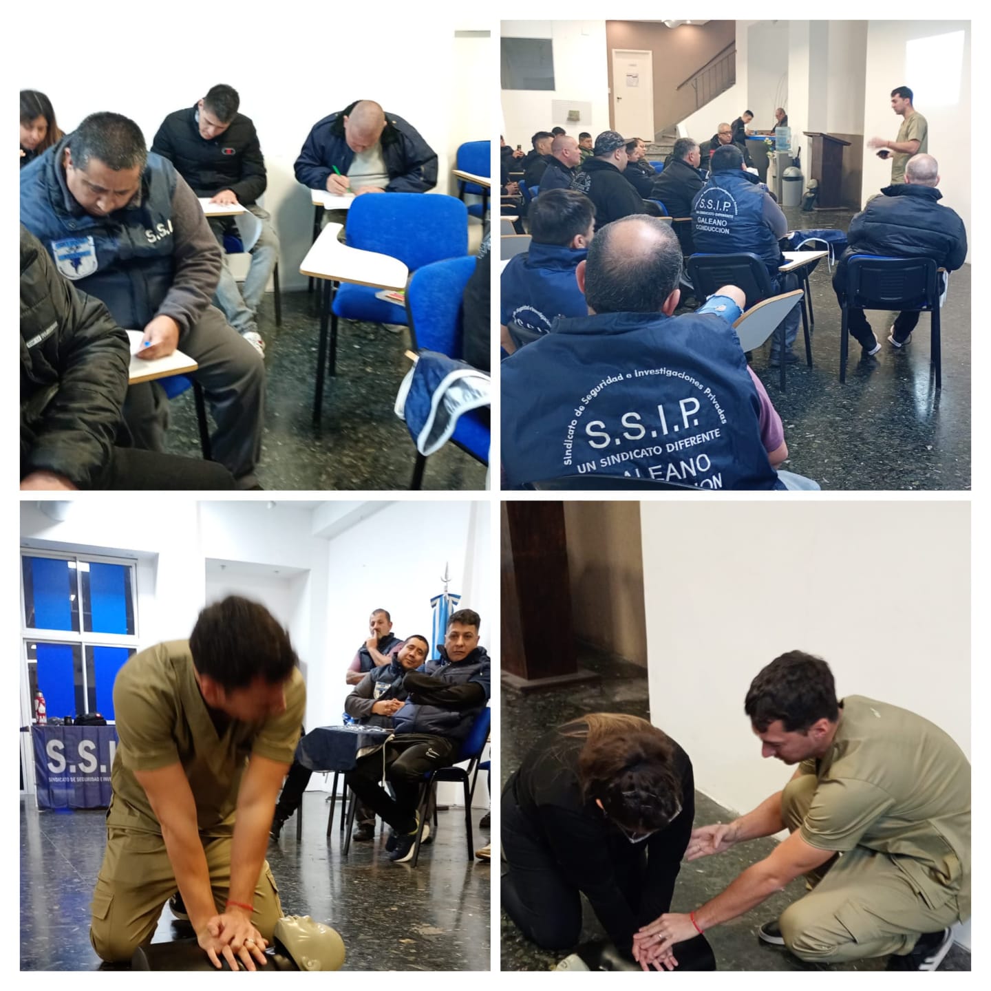 ¡Atención! Llegan las capacitaciones para el personal de seguridad a través de Marcelo Greco, delegado regional de Buenos Aires del S.S.I.P.